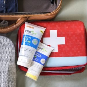 Products and first aid kit