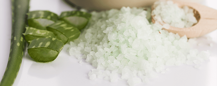 Epsom Salt and aloe vera